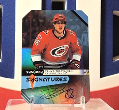 Teuvo Teravainen 2023-24 - Sygnatures  Die-CutAutograph Synergy Upper Deck